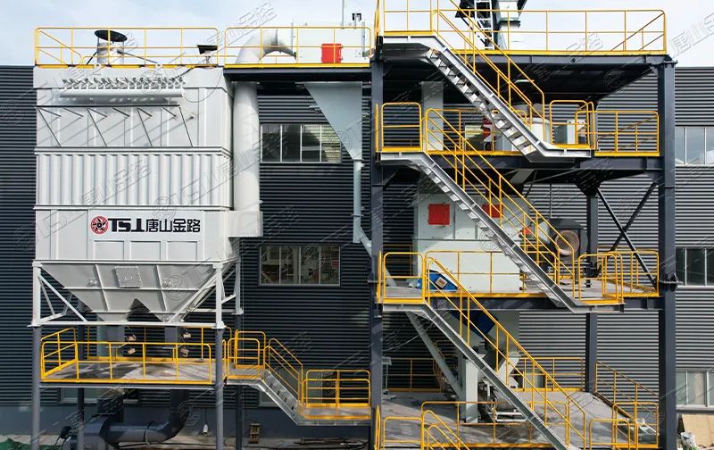 浙江干法制砂樓項目安裝飛快，馬上完工！